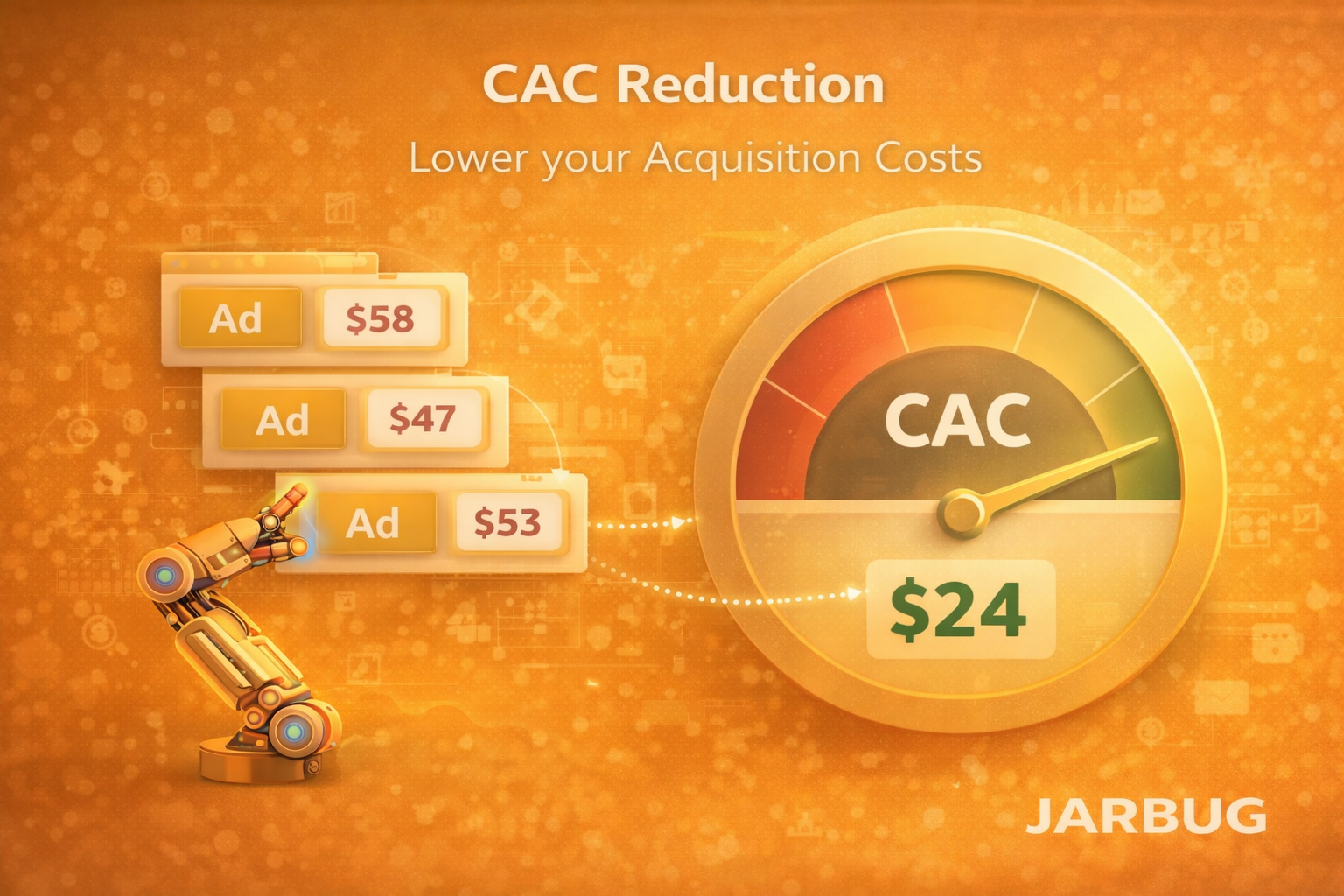 CAC Reduction, Lower your Acquisition Costs